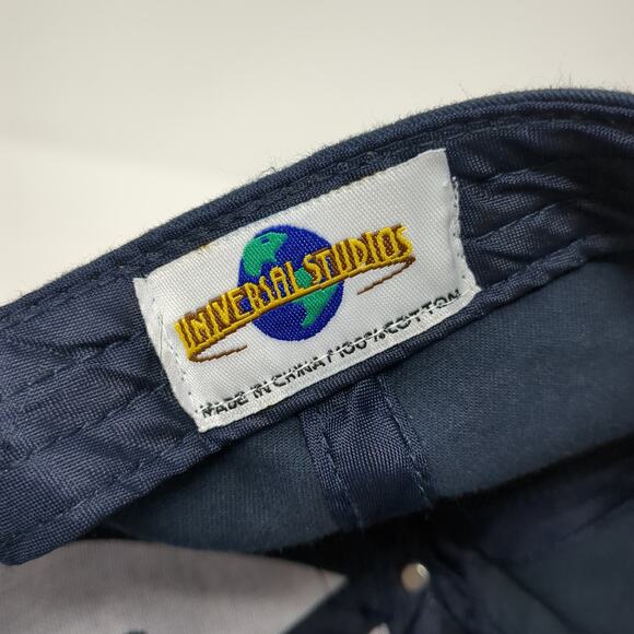 Universal Studios Strapback Hat Blue One Size Embroidered Adjustable - Picture 9 of 9
